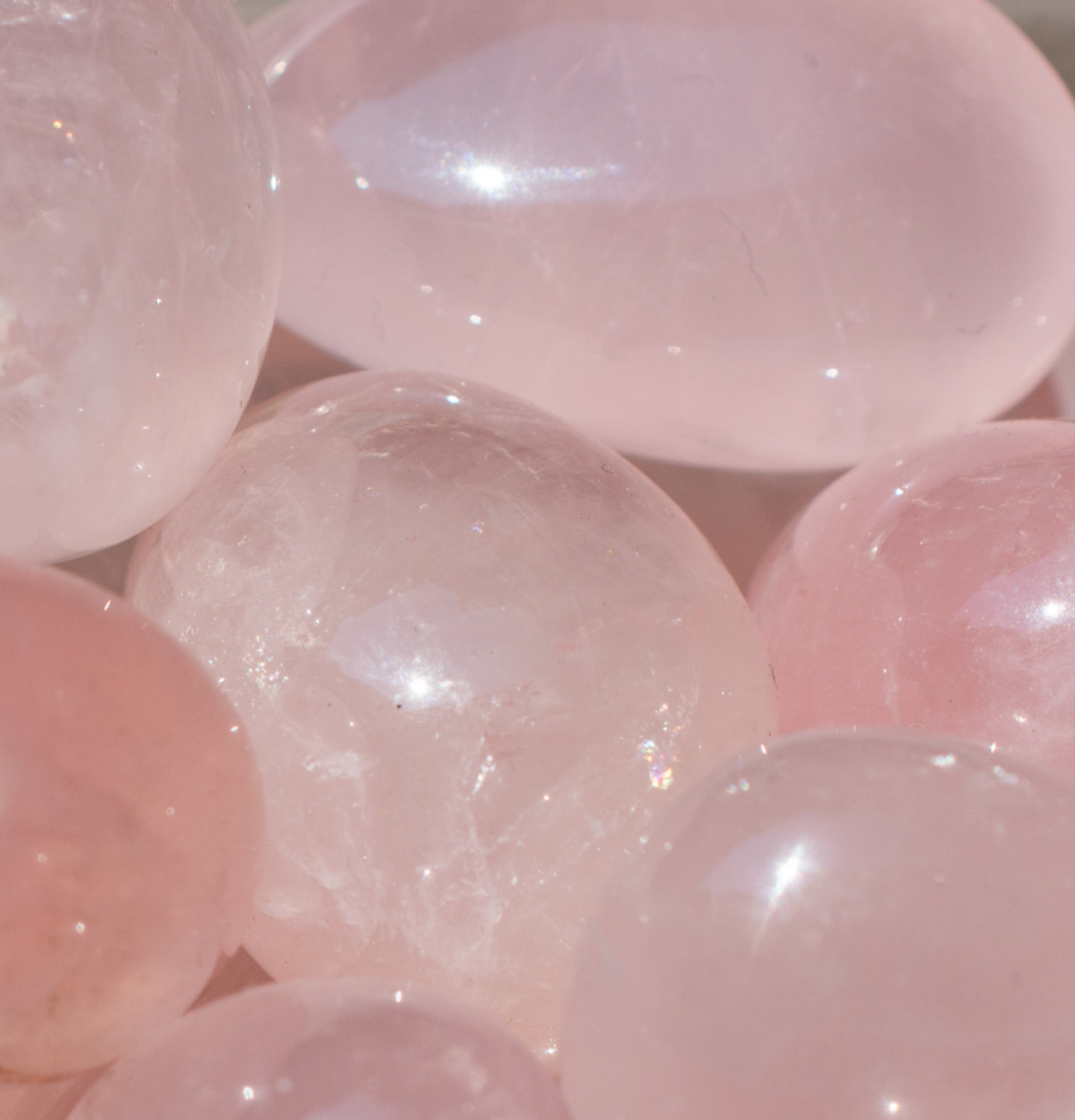 Ascent To Love With Rose Quartz Crystal
